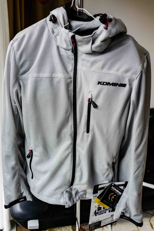 コミネ KOMINE バイク用 メッシュパーカー ジャケット 2XL 美品