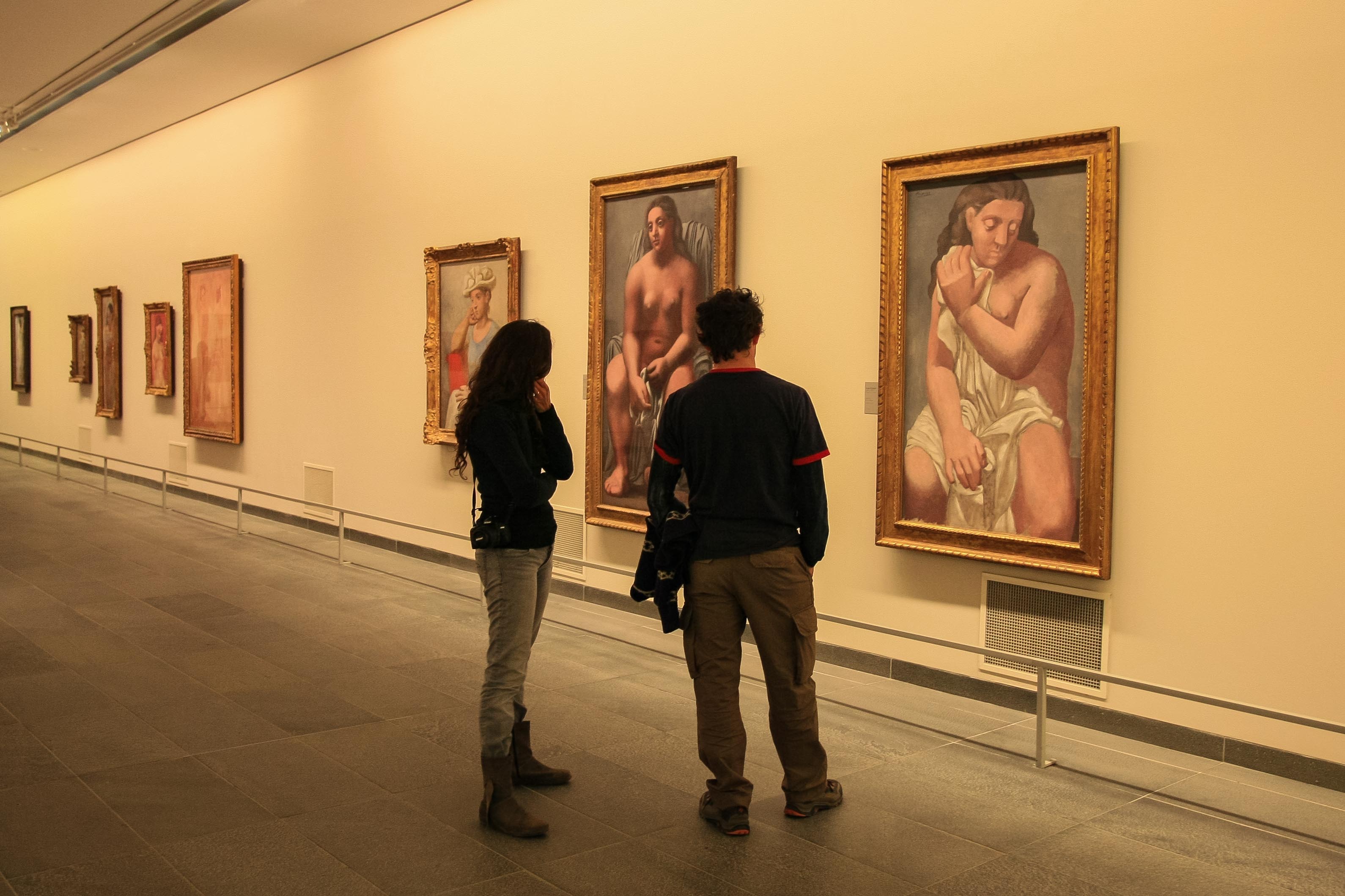 【フランス旅行】パリ　オランジュリー美術館　ピカソの「布をまとう裸婦」