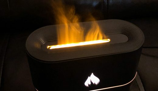 【購入レビュー】炎アロマディフューザー加湿器はちゃんと焚き火だった！