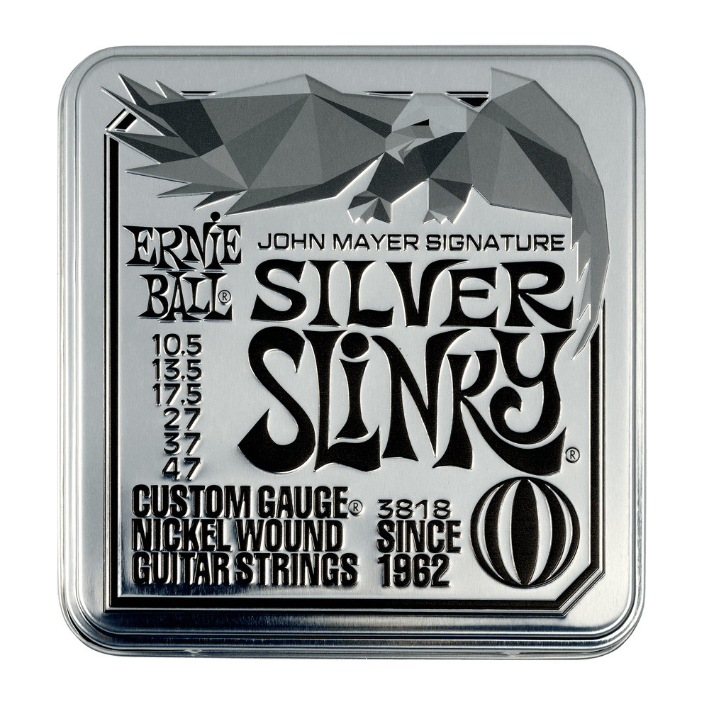 ジョンメイヤー使用シグニチャー弦『Silver Slinky』がアーニーボール